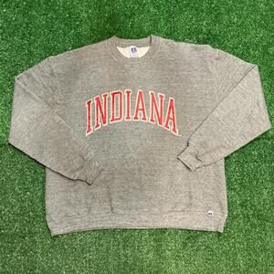 Vintage 90s Russell Athletic Indiana University Hoosier Crewneck Size XL